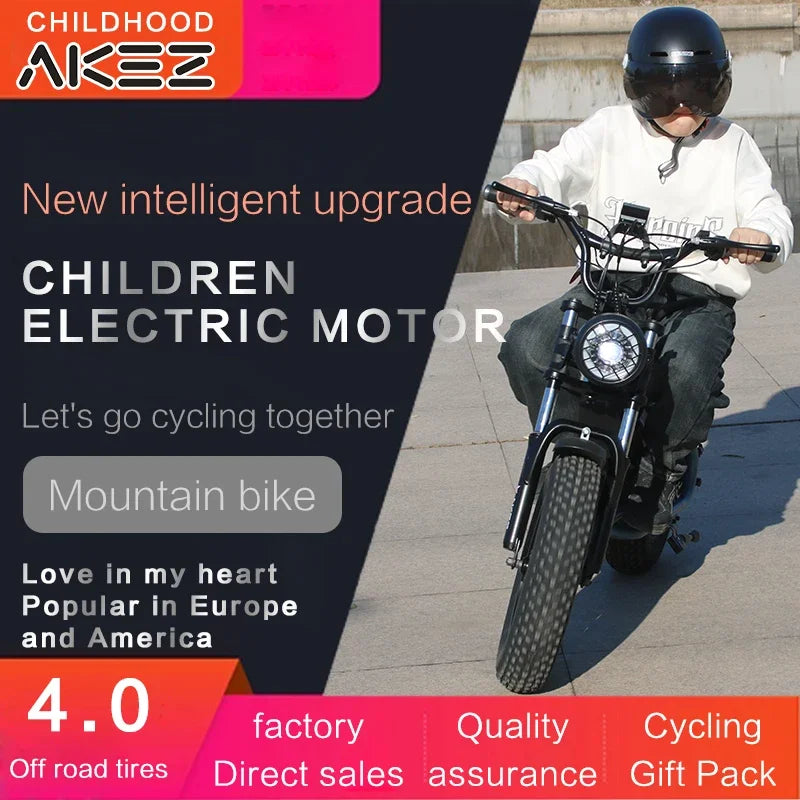 ZX Electric Balance Bike 350W36V15AH Battery Disc Brake Custom Color 16Inch Tires Children'S Electric Bike Designed for Children