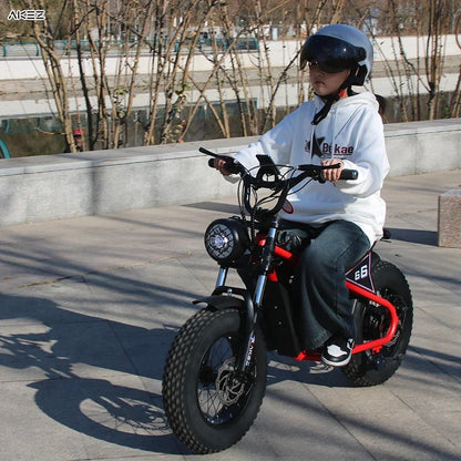 ZX Electric Balance Bike 350W36V15AH Battery Disc Brake Custom Color 16Inch Tires Children'S Electric Bike Designed for Children