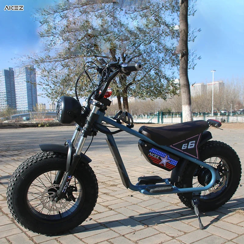 ZX Electric Balance Bike 350W36V15AH Battery Disc Brake Custom Color 16Inch Tires Children'S Electric Bike Designed for Children